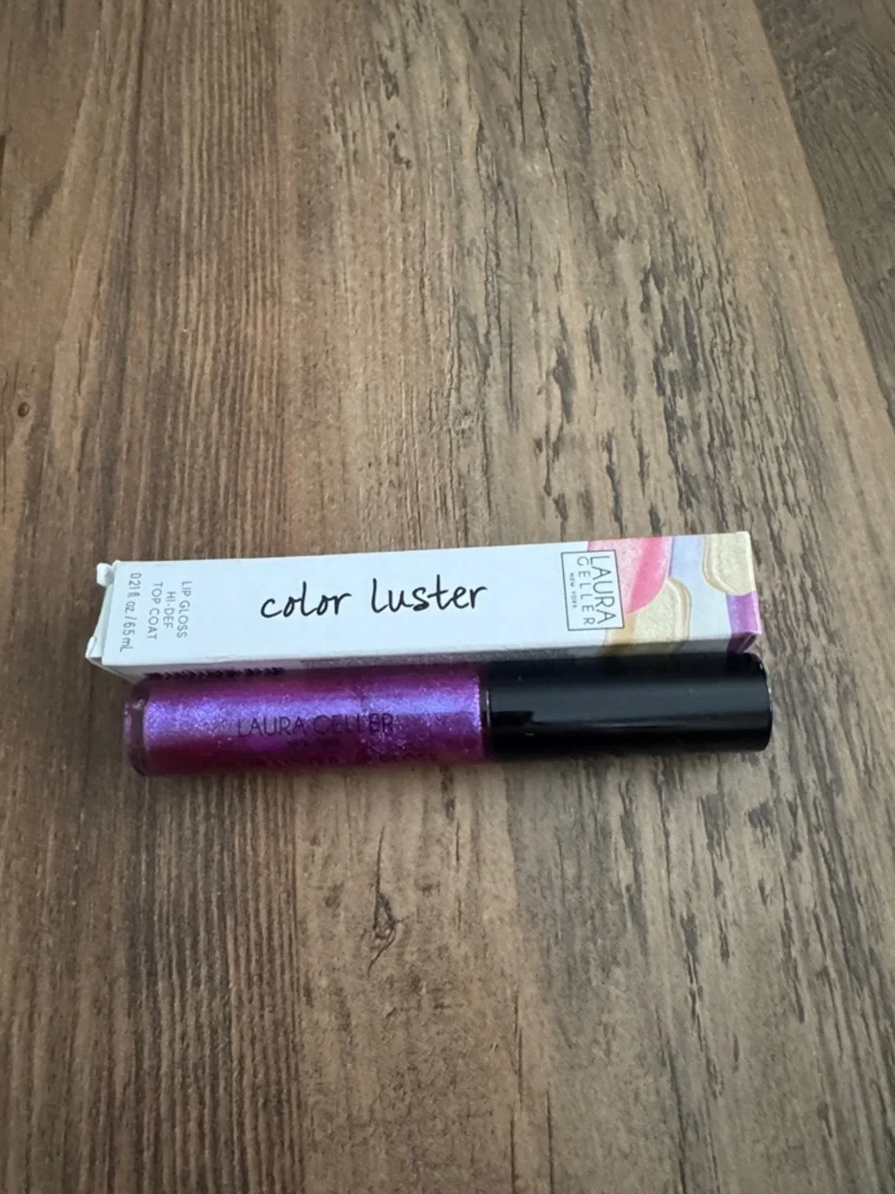 Laura Gellar Amethyst Glaze Color Luster lip gloss